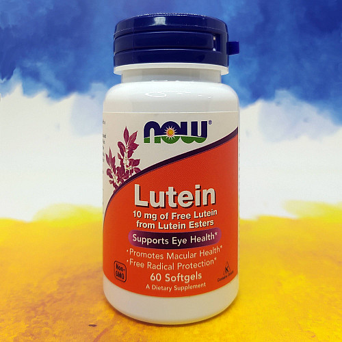Фото NOW Lutein 10 mg