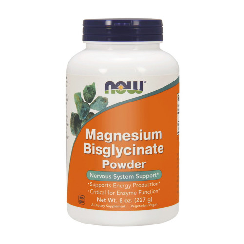 Фото NOW Magnesium Bisglycinate Powder 227 грамм