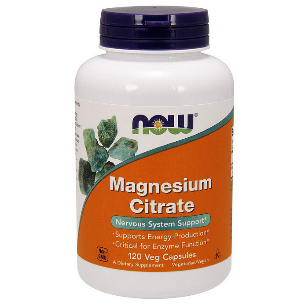 NOW Magnesium Citrate 200 mg Tablets