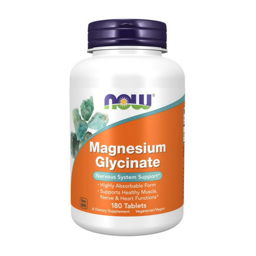 Фото NOW Magnesium Glycinate 180 таблеток