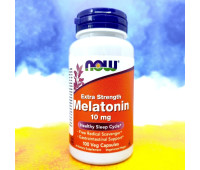 NOW Melatonin 10 mg extra strength