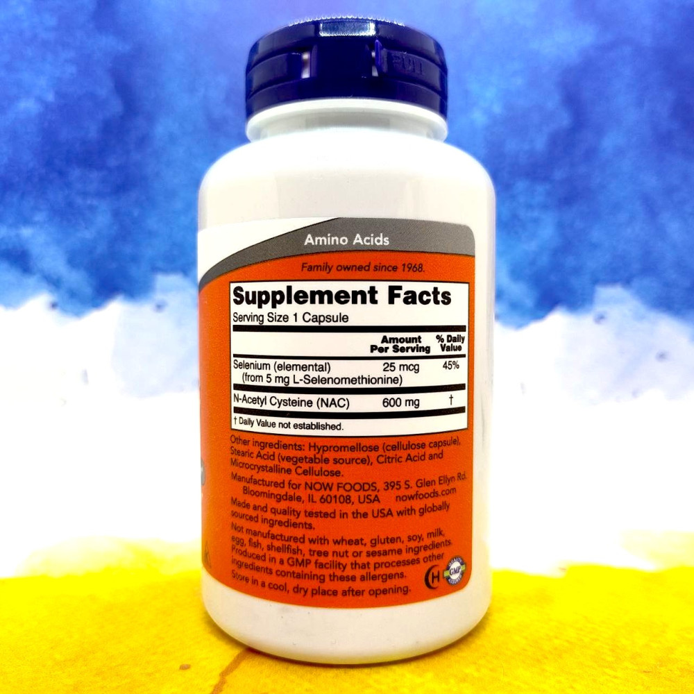 NOW NAC 600 mg