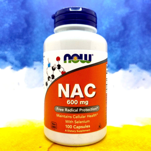 Фото NOW NAC 600 mg