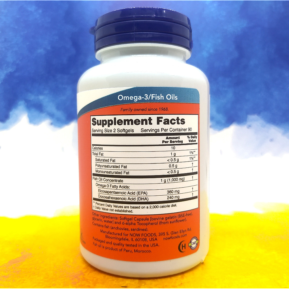 NOW Omega-3 Mini Gels