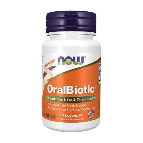 Фото NOW OralBiotic 60 капсул