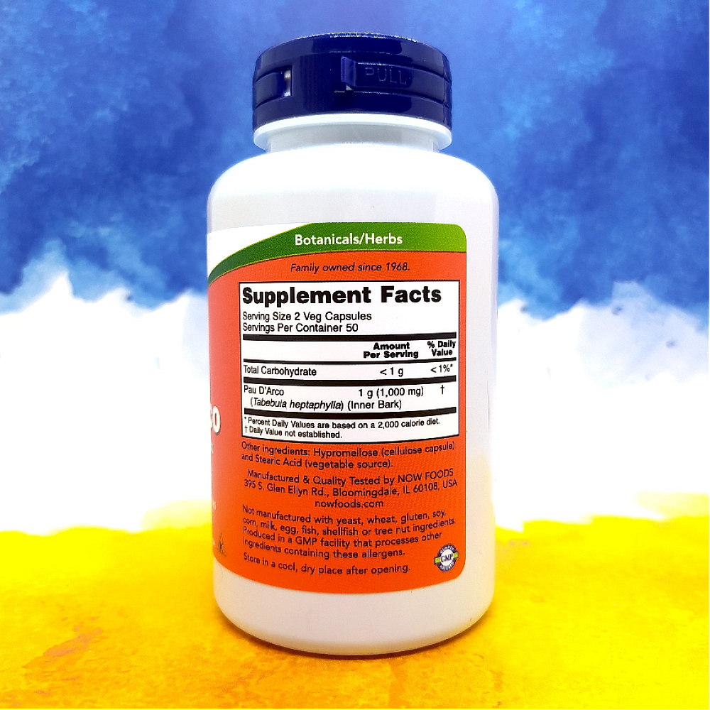 NOW Pau D Arco 500 mg
