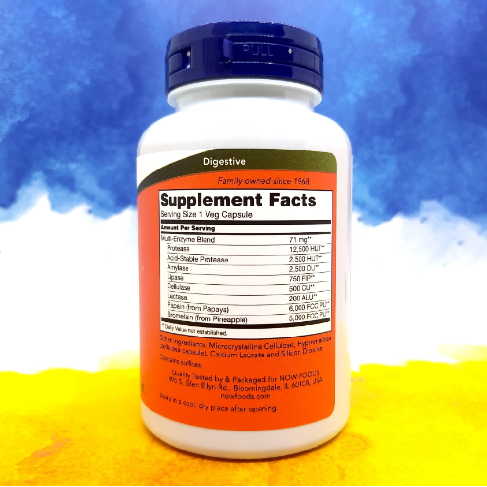 NOW Plant Enzymes 120 капсул