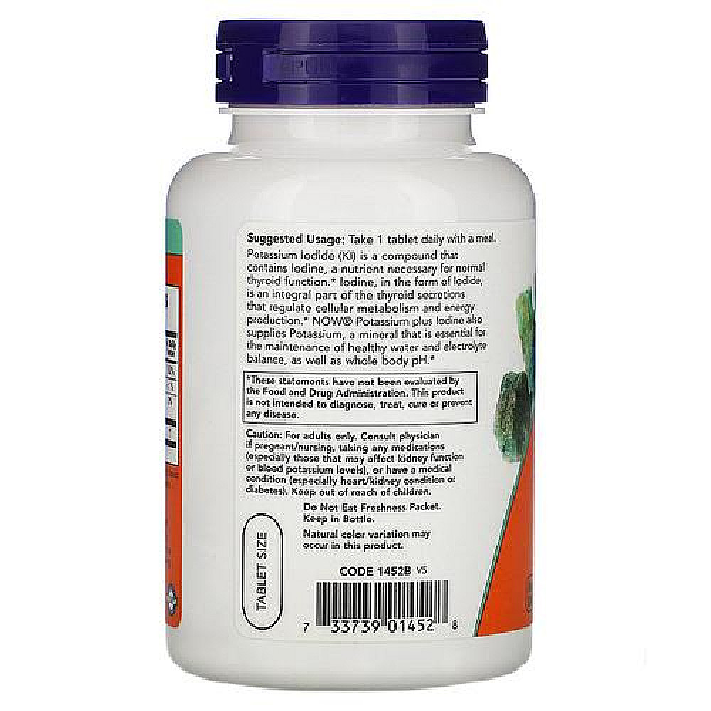 NOW Potassium plus Iodine
