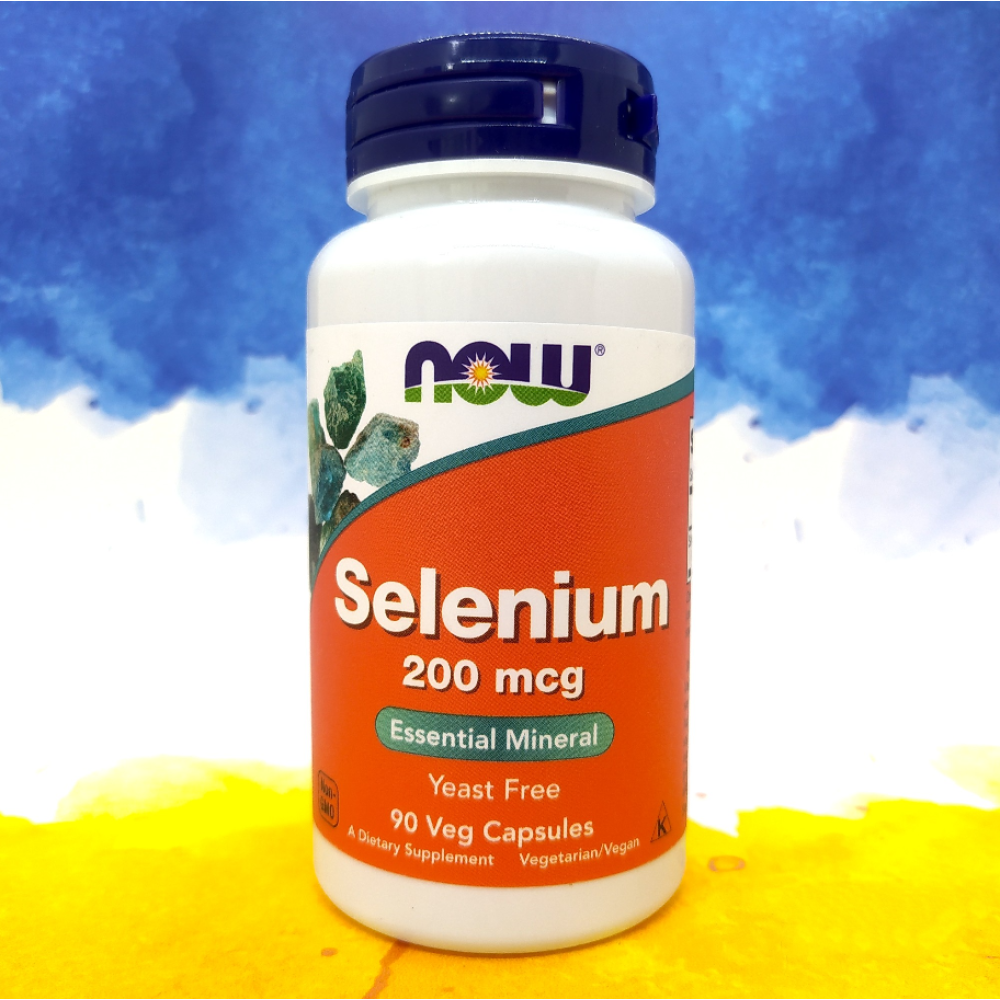 NOW Selenium 200 mcg, селен