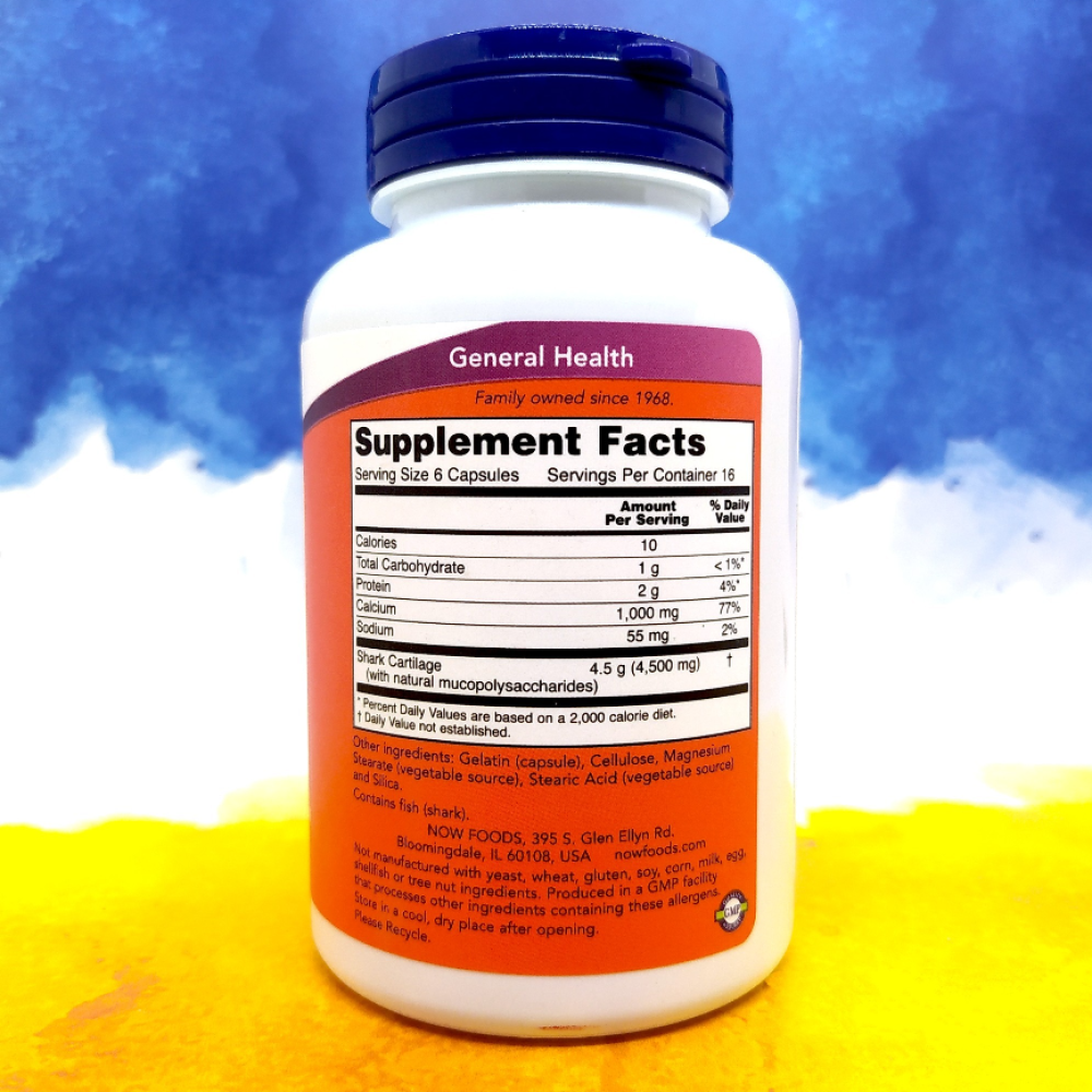 NOW Shark Cartilage 750 mg