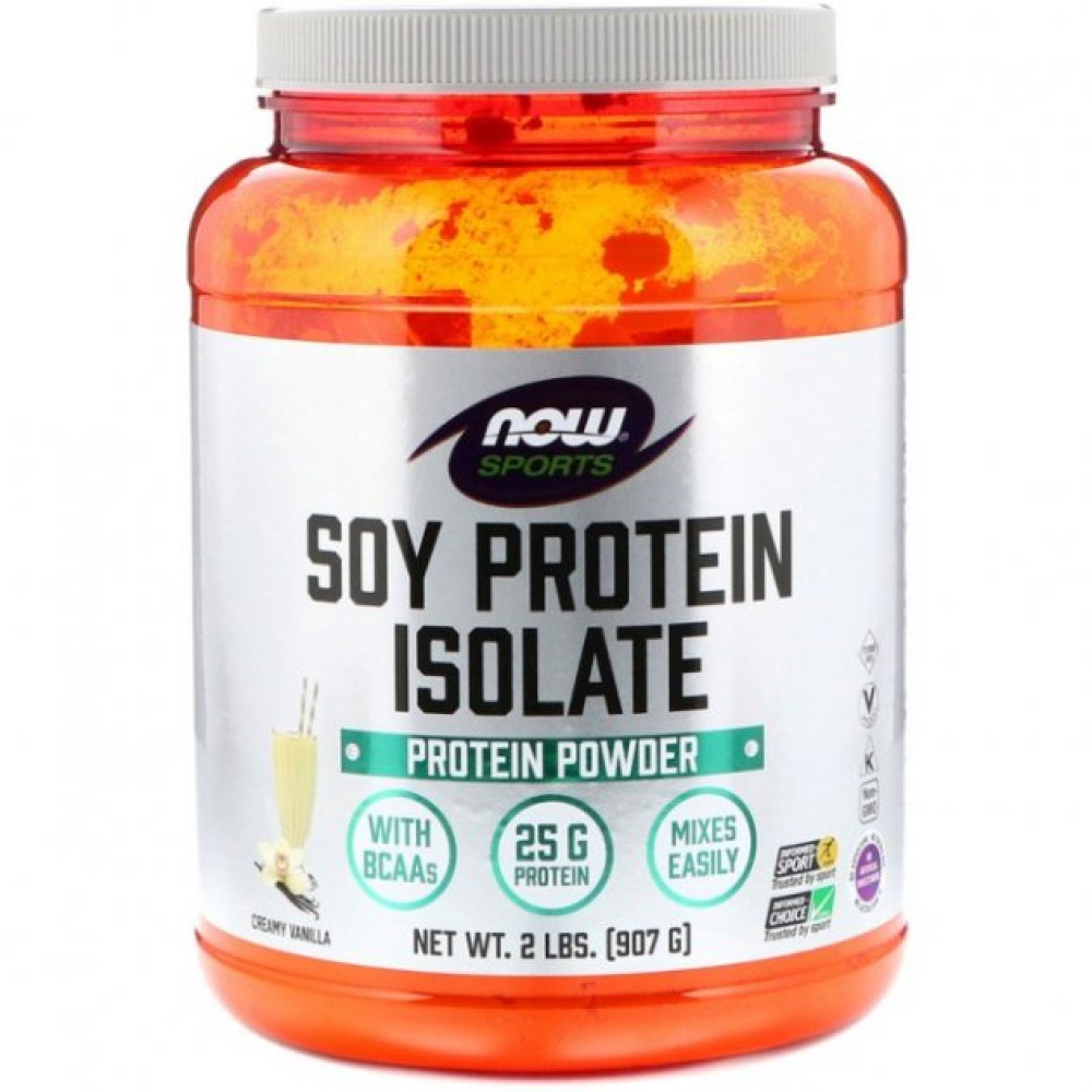 NOW Soy Protein Isolate 907 грамм