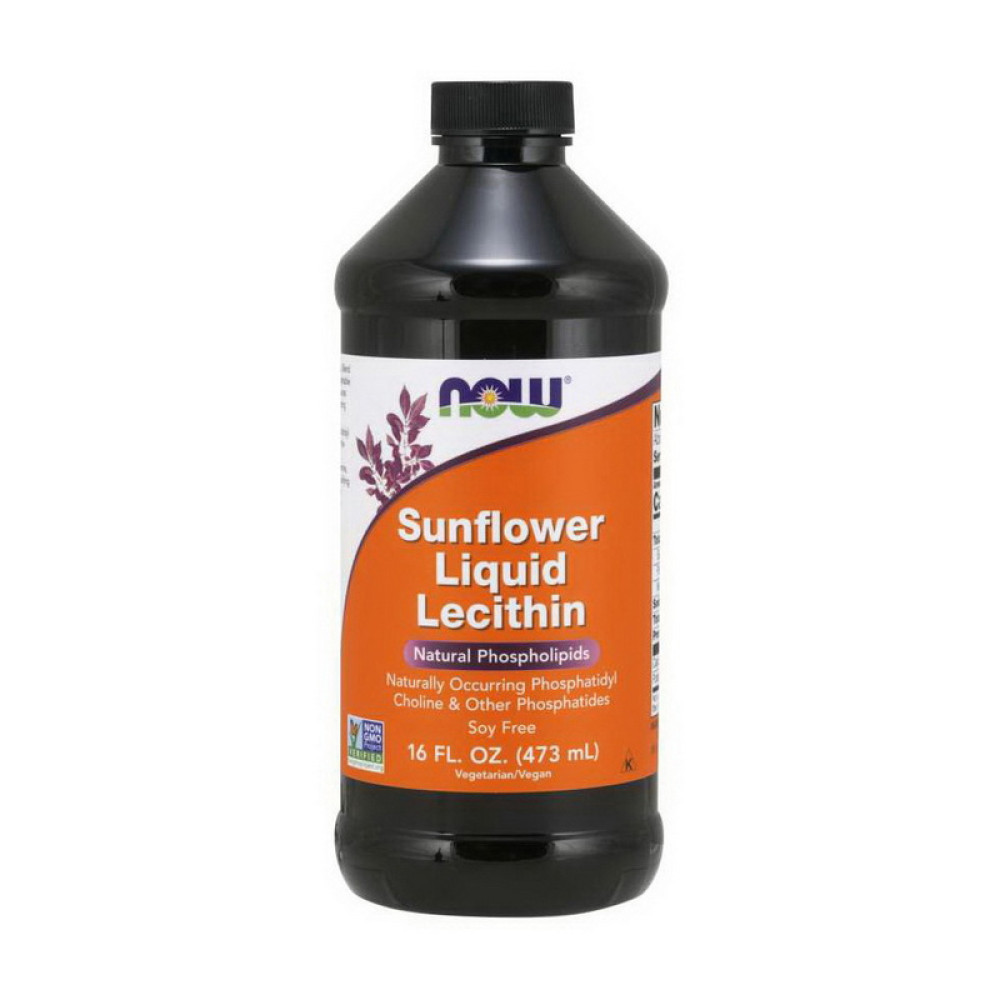 NOW Sunflower Liquid Lecithin 473 мл