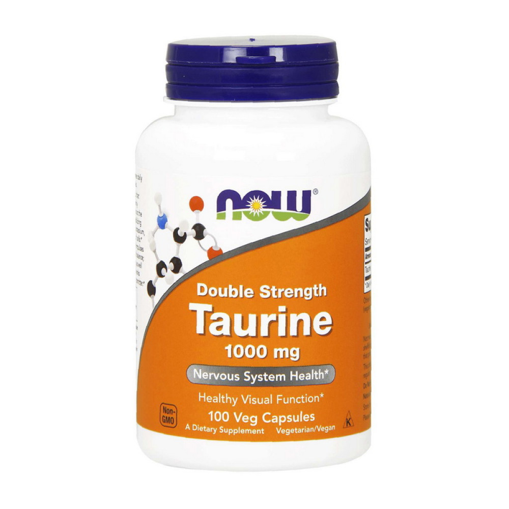NOW Taurine 1000 mg Double Strenth