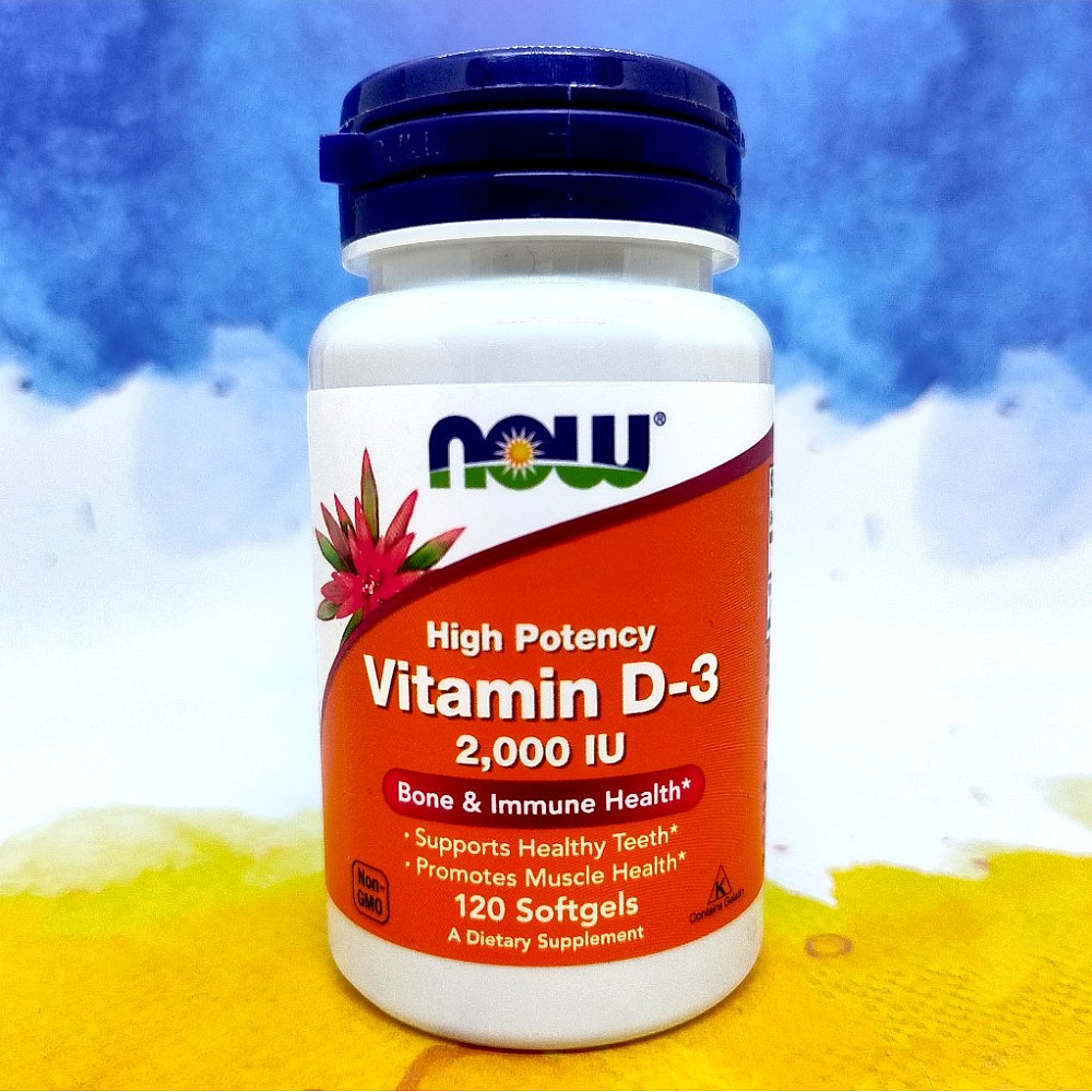 NOW Vitamin D3 2000 ME