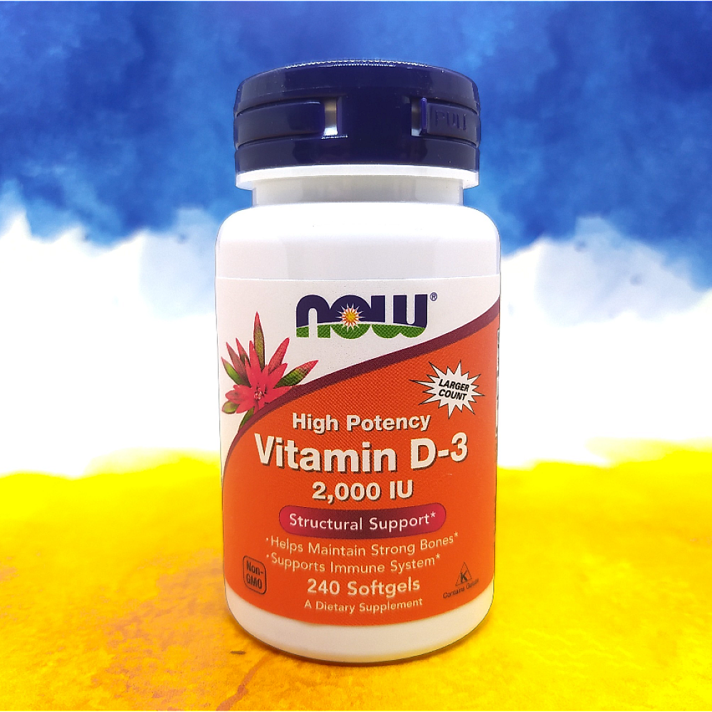 NOW Vitamin D3 2000 ME