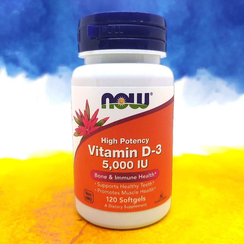 NOW Vitamin D3 5000 ME