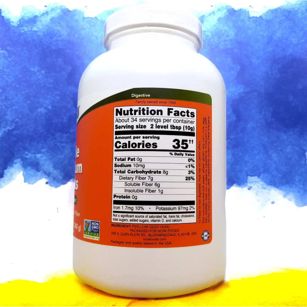 NOW Whole Psyllium Husks