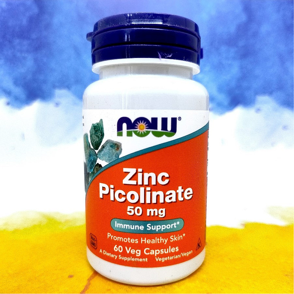 NOW Zinc Picolinate 50 mg