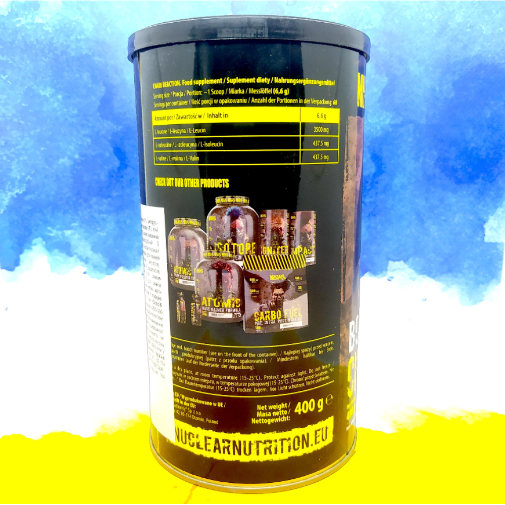 Nuclear Nutrition Chain Reaction BCAA 8:1:1 400 грам