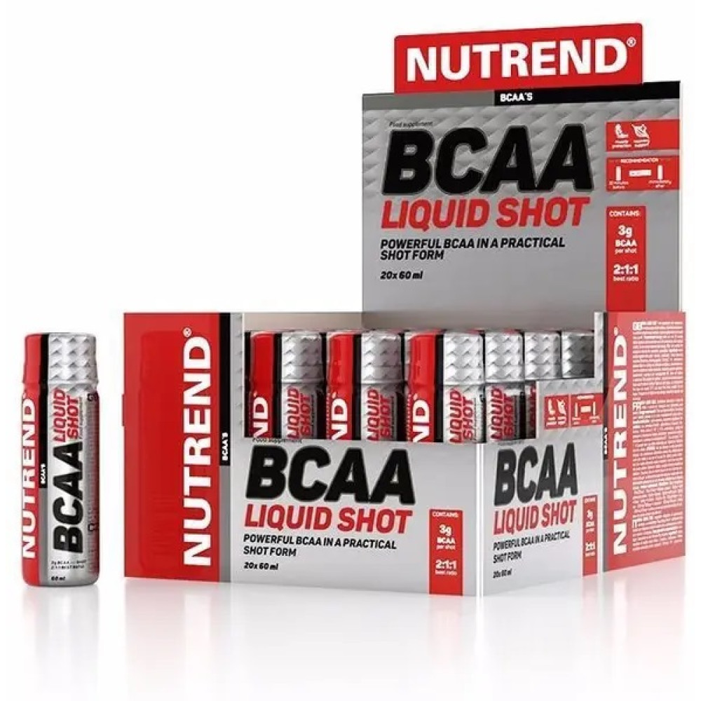 Nutrend Bcaa Liquid Shot 20x60ml