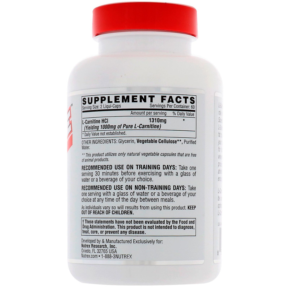 Nutrex Lipo 6 Carnitine