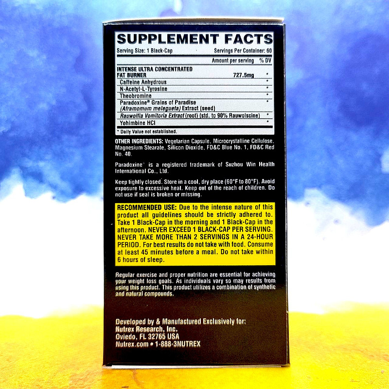 Nutrex Lipo 6 Black Intense Ultra Concentrate