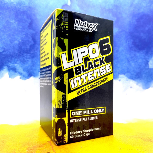 Фото Nutrex Lipo 6 Black Intense Ultra Concentrate, жироспалювач липо 6