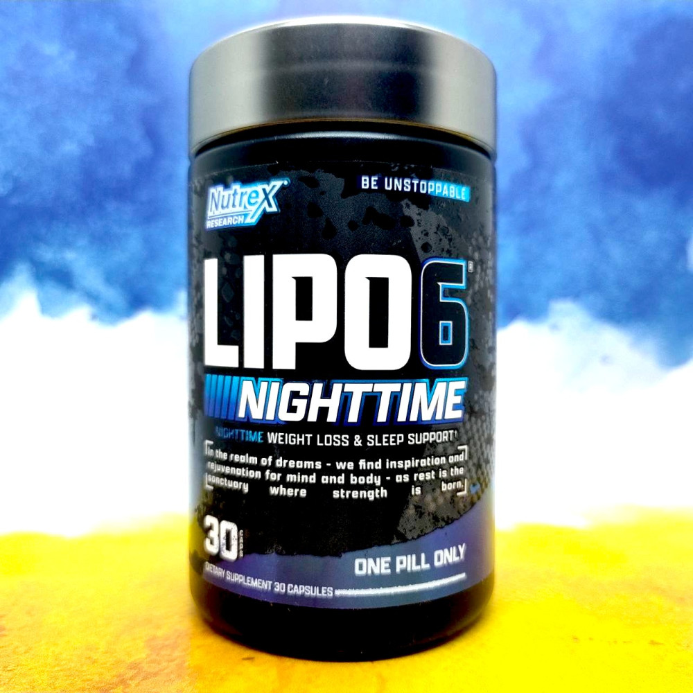 Nutrex Lipo 6 Black NightTime Ultra concentrate 30 капсул