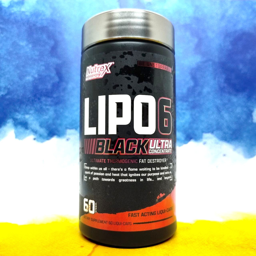 Липо 6 блек ультра концентрат - купить Lipo 6 Black Ultra