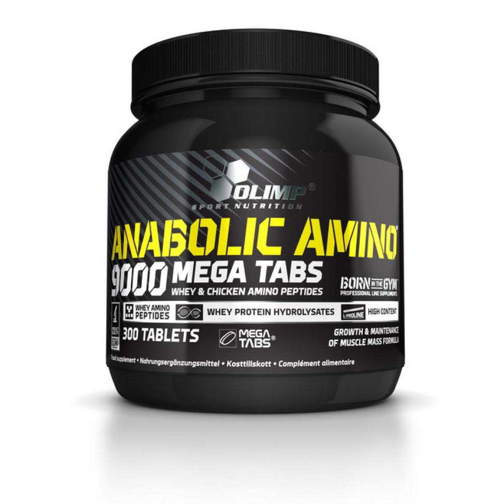 Olimp Anabolic Whey Amino 9000, амінокислоти