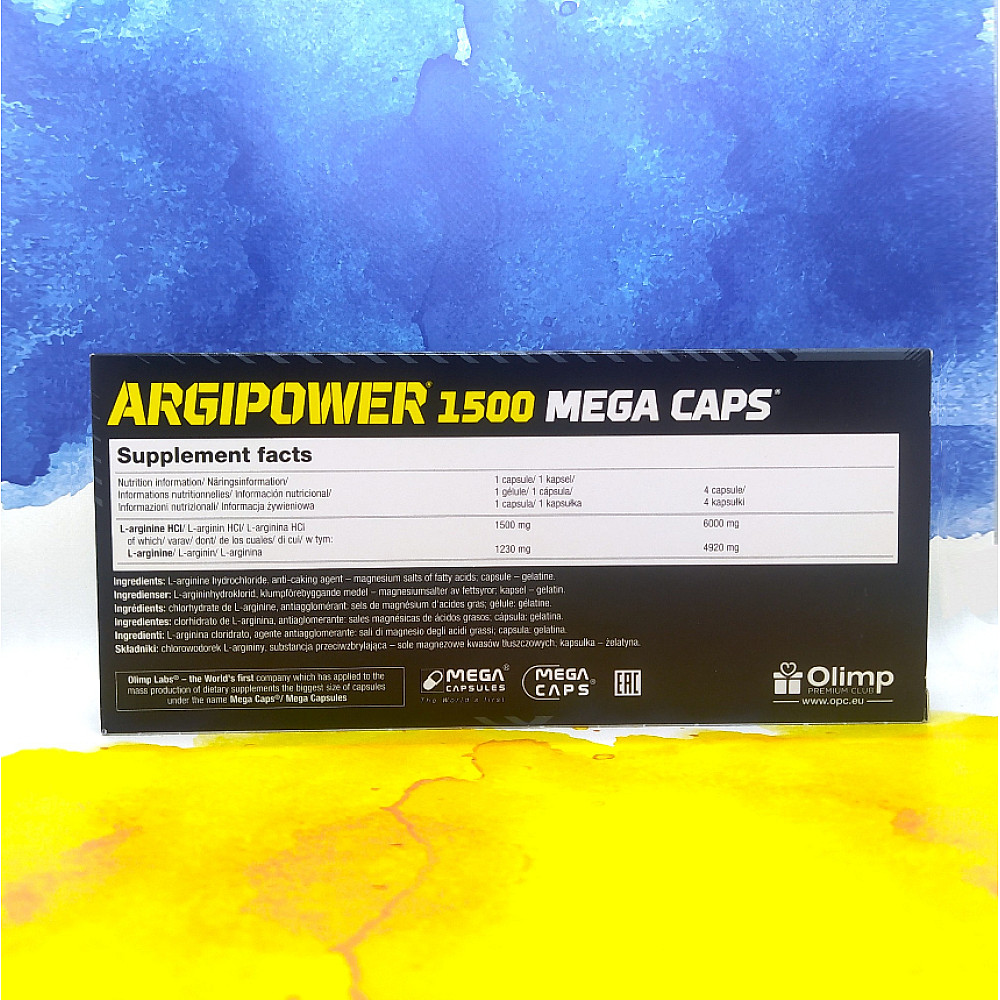 Olimp ArgiPower 1500 Mega caps