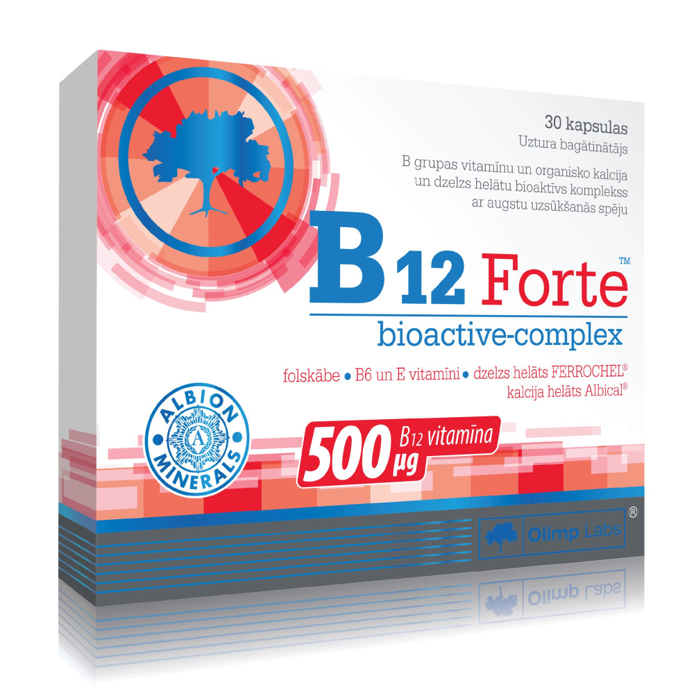 Olimp B12 Forte Bio-Complex, вітаміни та мінерали