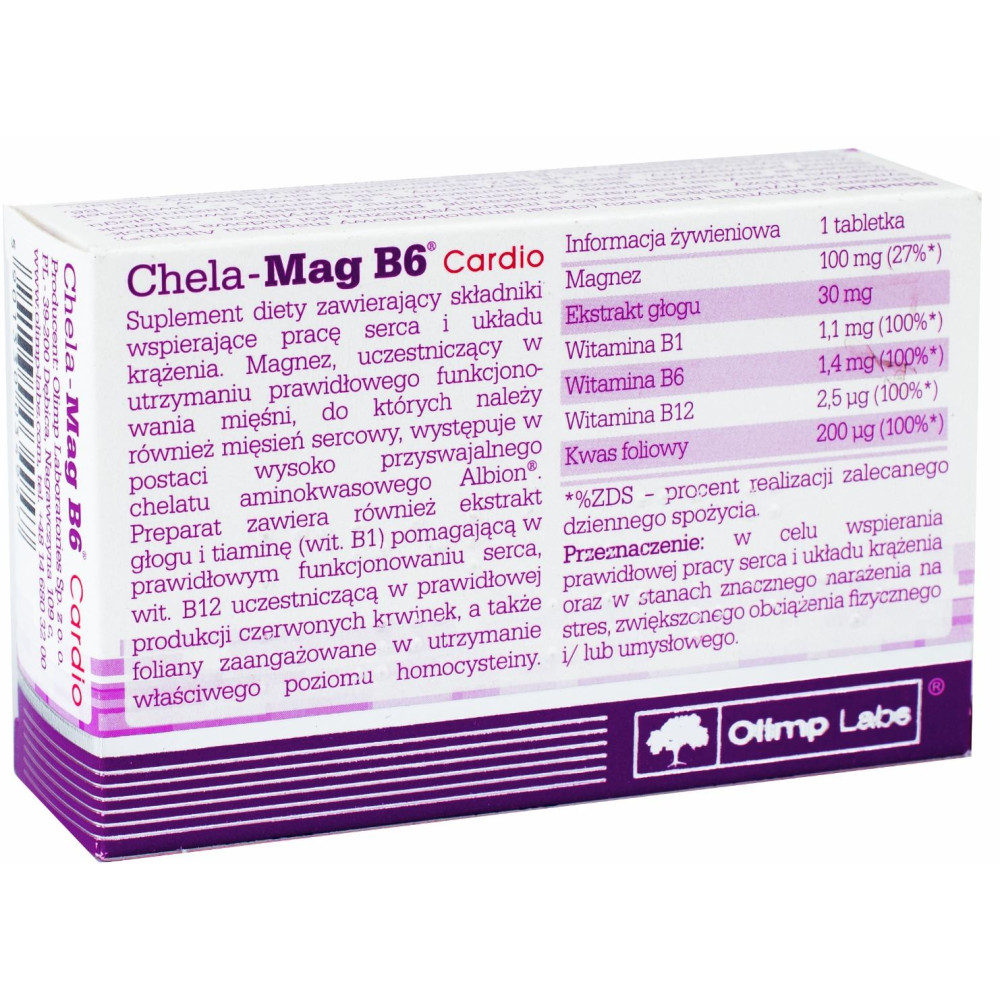 Olimp Chela-Mag B6 Cardio 30 таблеток