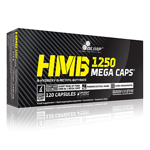 Фото Olimp HMB Mega Caps 1250 120 капсул 300 капсул