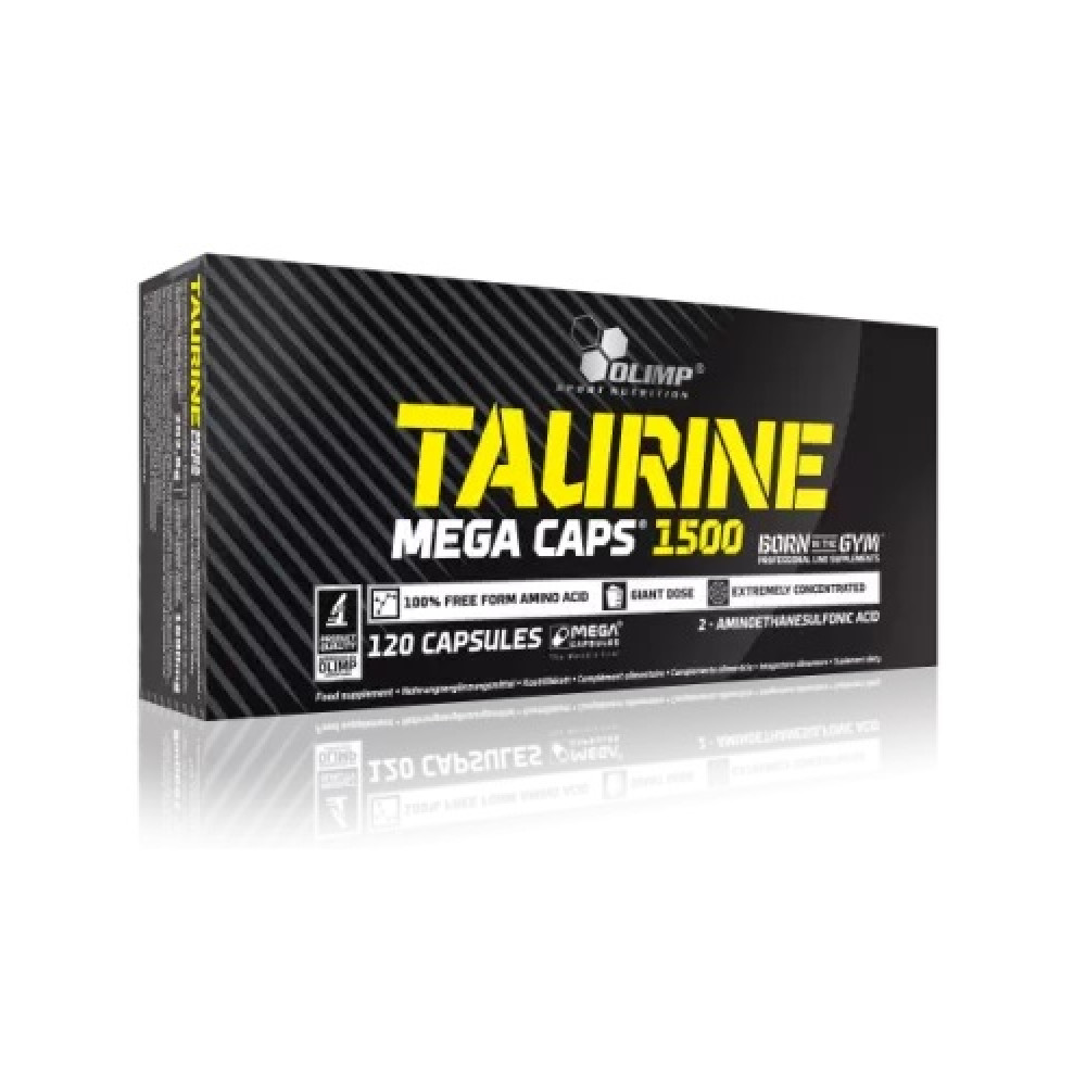 Olimp Taurine Mega caps 1500 мг 120 капсул