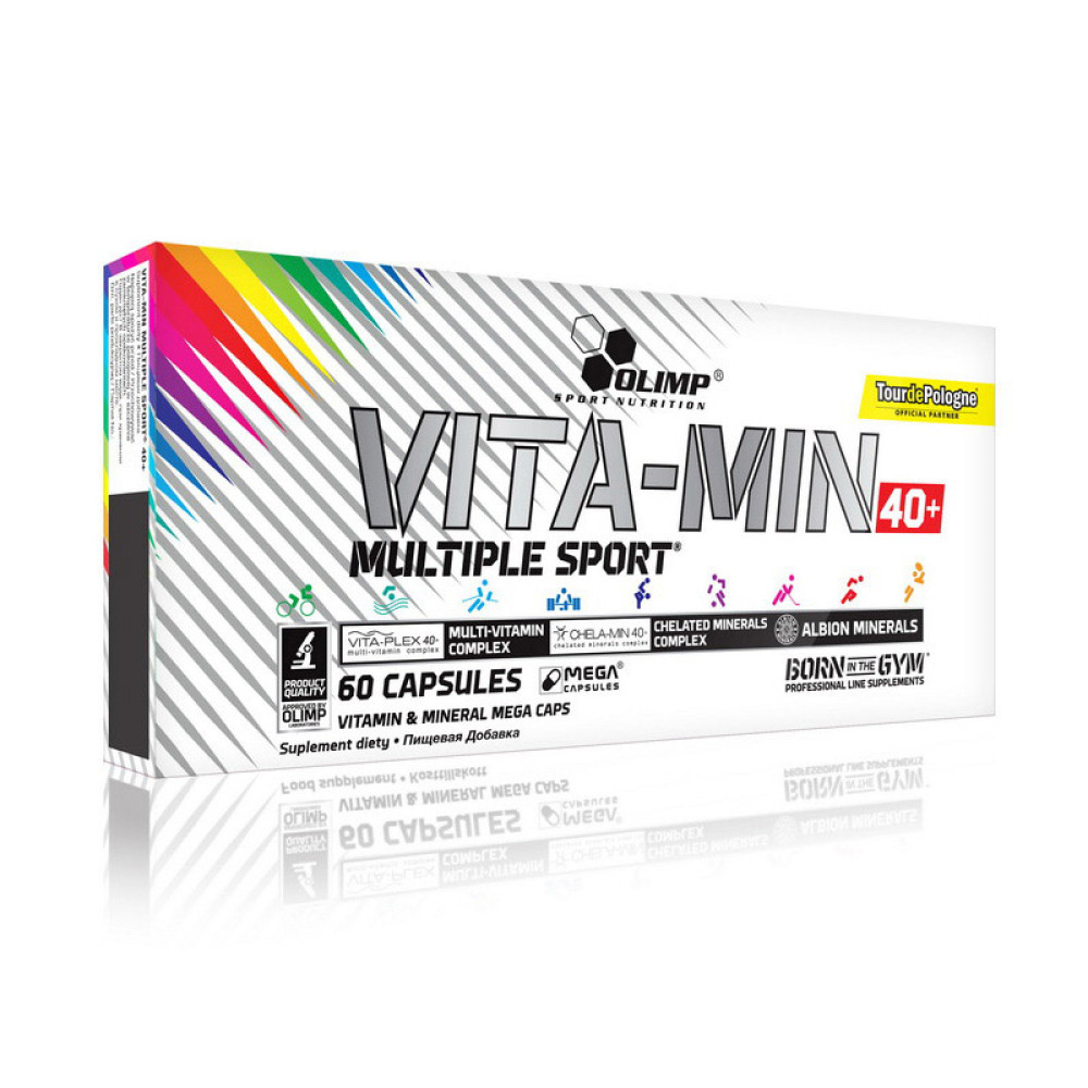 Olimp Vita-Min Multiple Sport 40+ 60 капсул