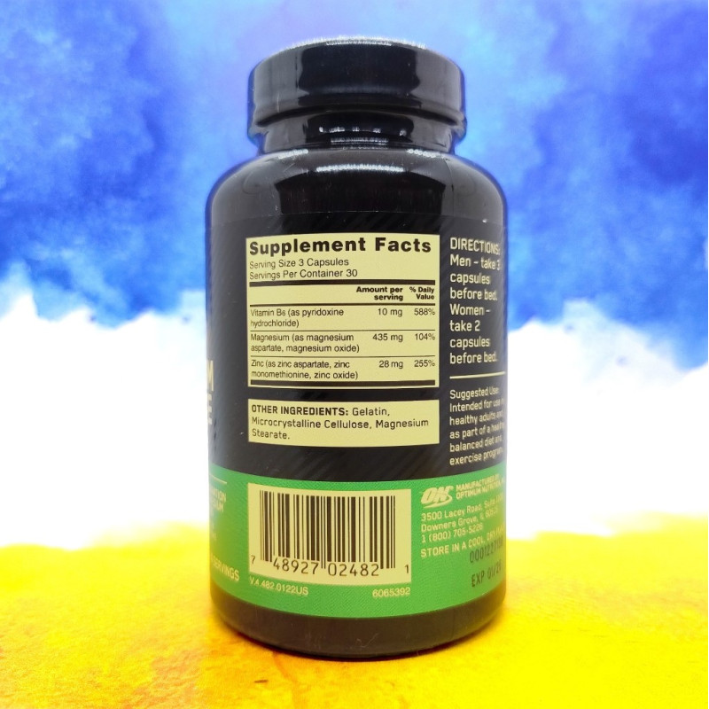 Optimum Nutrition Zinc Magnesium Aspartate