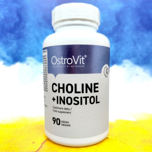 Фото OstroVit Choline + Inositol 90 таблеток