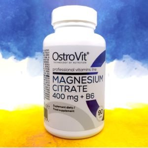 Ostrovit Magnesium Citrate 400 mg + B6 90 таблеток