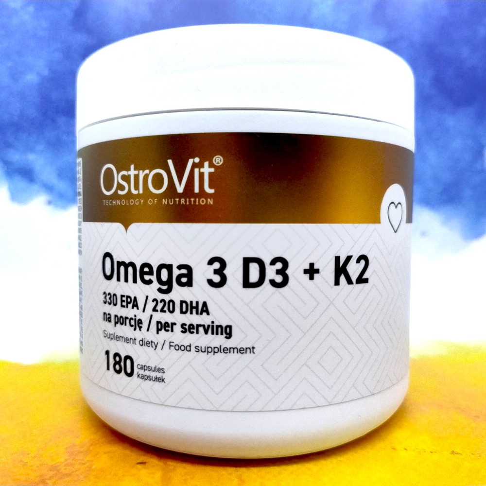 OstroVit Omega 3 D3 + K2