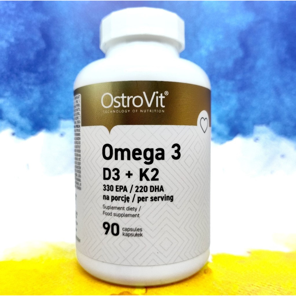 OstroVit Omega 3 D3 + K2