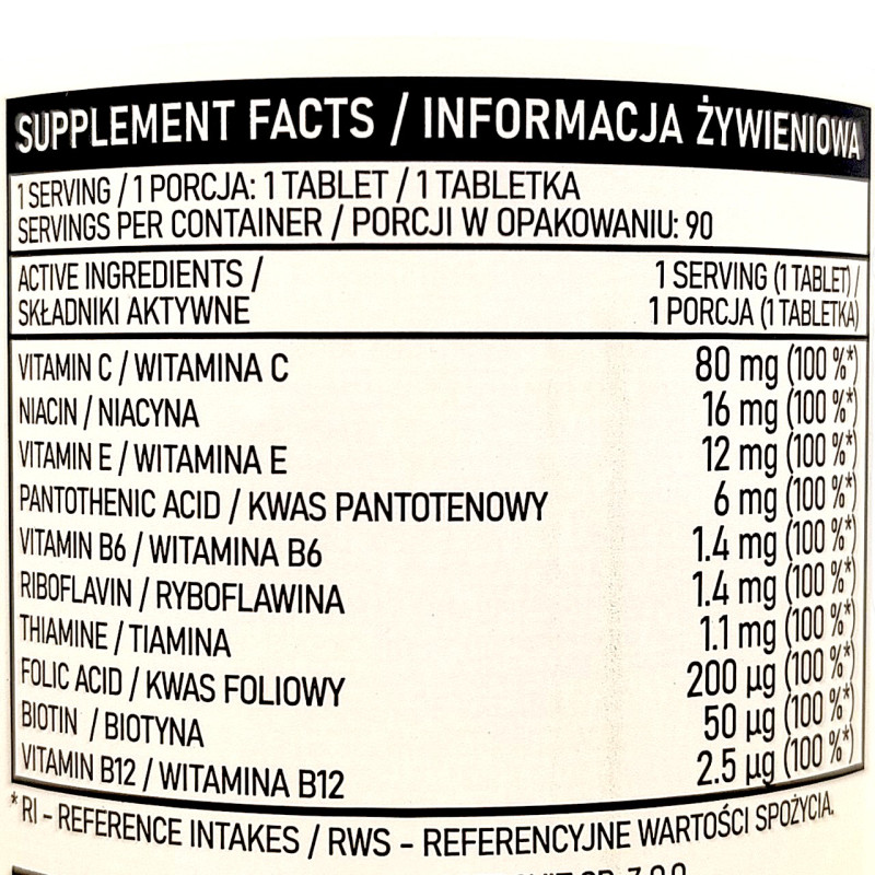 Ostrovit Vitamin B Complex