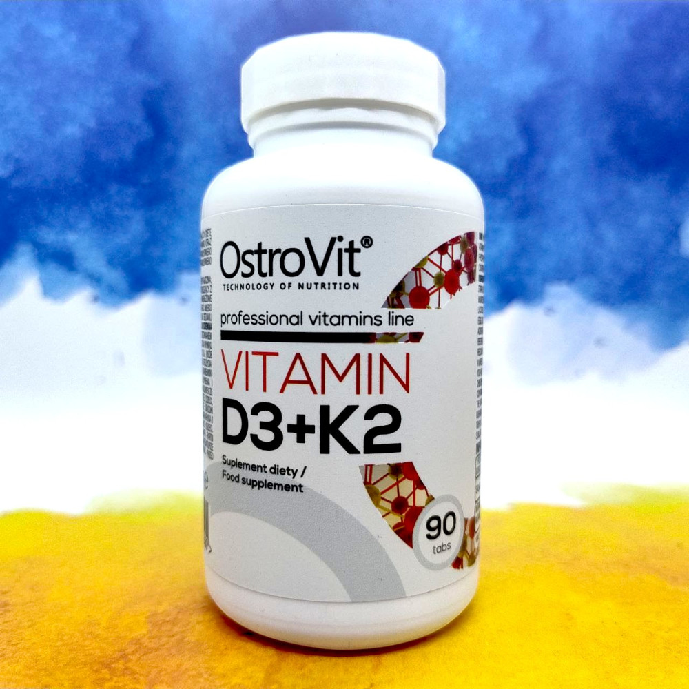 OstroVit Vitamin D3 + K2 90 таблеток/капсул