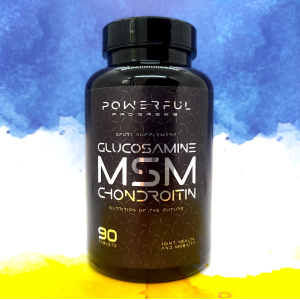Powerful Progress Glucosamine MSM Chondroitin 90 пігулок