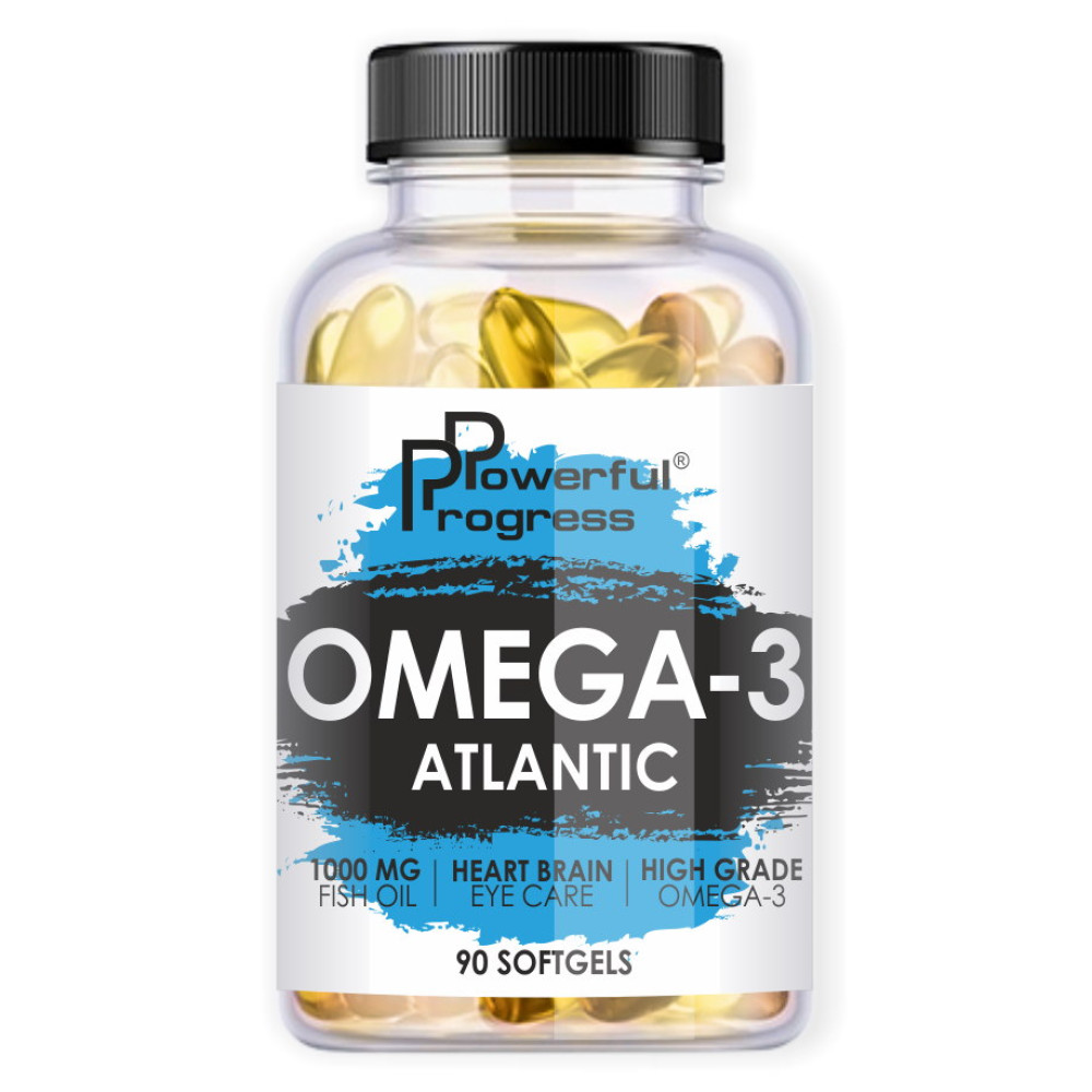 Powerful Progress Atlantic Omega-3 90 капсул
