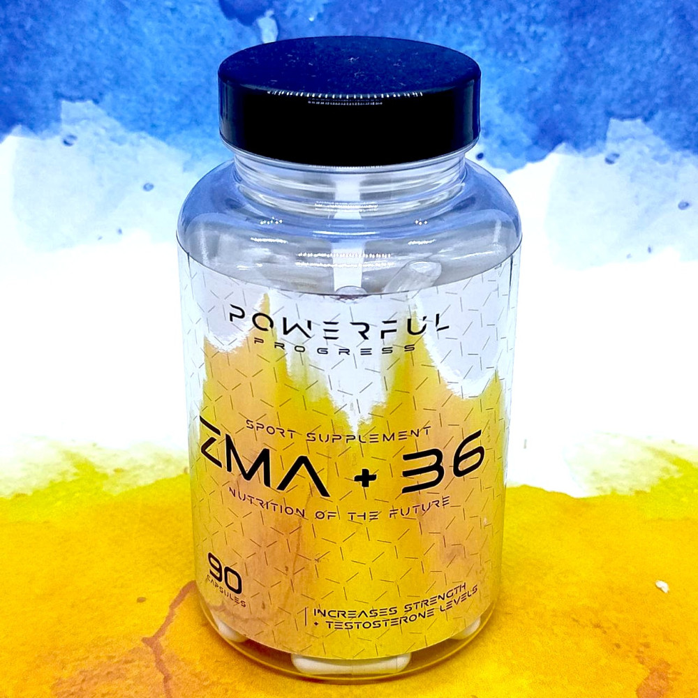 Powerful Progress ZMA+B6 90 капсул