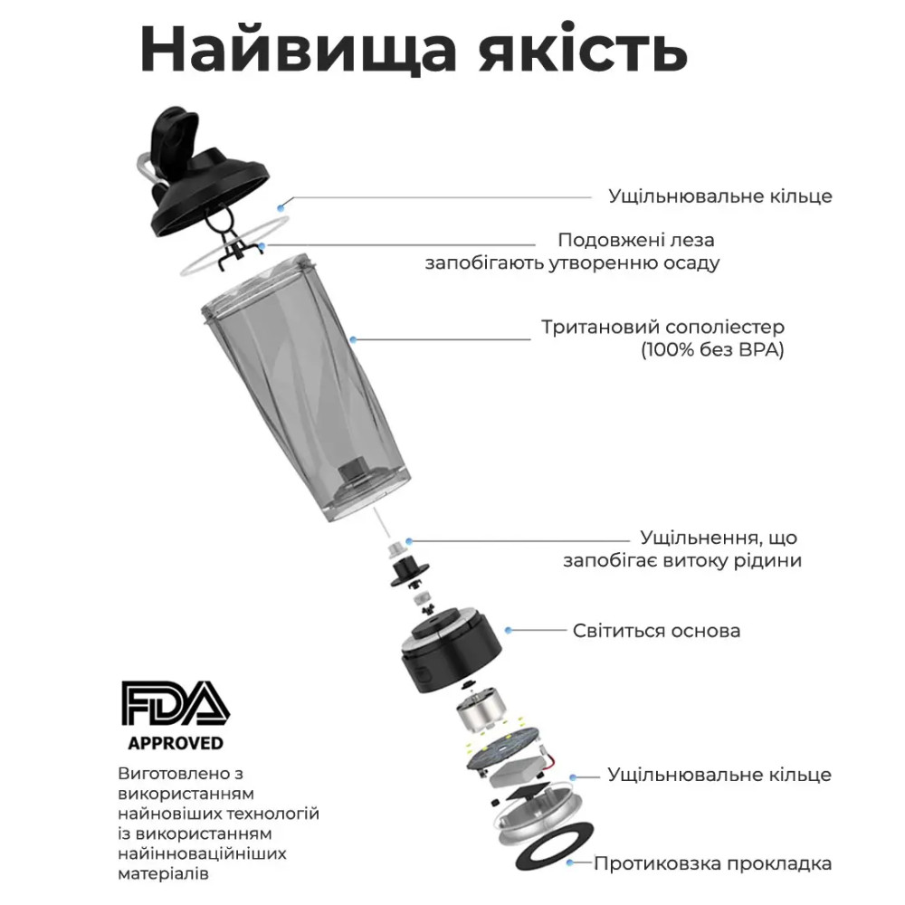 PowerPlay Shaker VOLTRX Vortex 600 мл