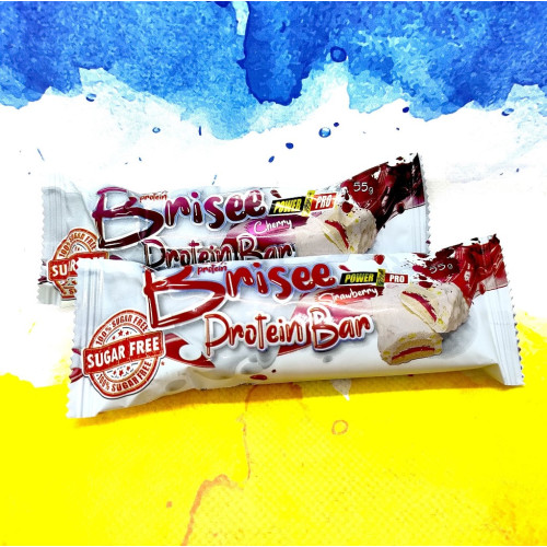 Фото Power Pro Brisee 25% Protein Bar White Chokolate 20x55