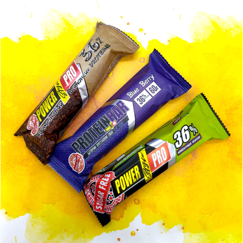 Фото Power Pro Protein Bar 36% Sugar Free