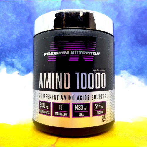 Фото Premium Nutrition Amino 10000 300 таблеток